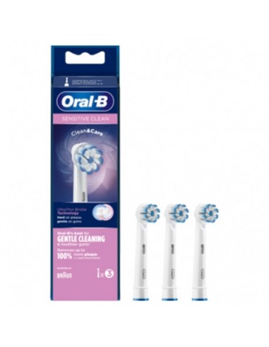 soplo Son voltaje ORAL B recambio cepillo dental sensi ultrathin 3 u
